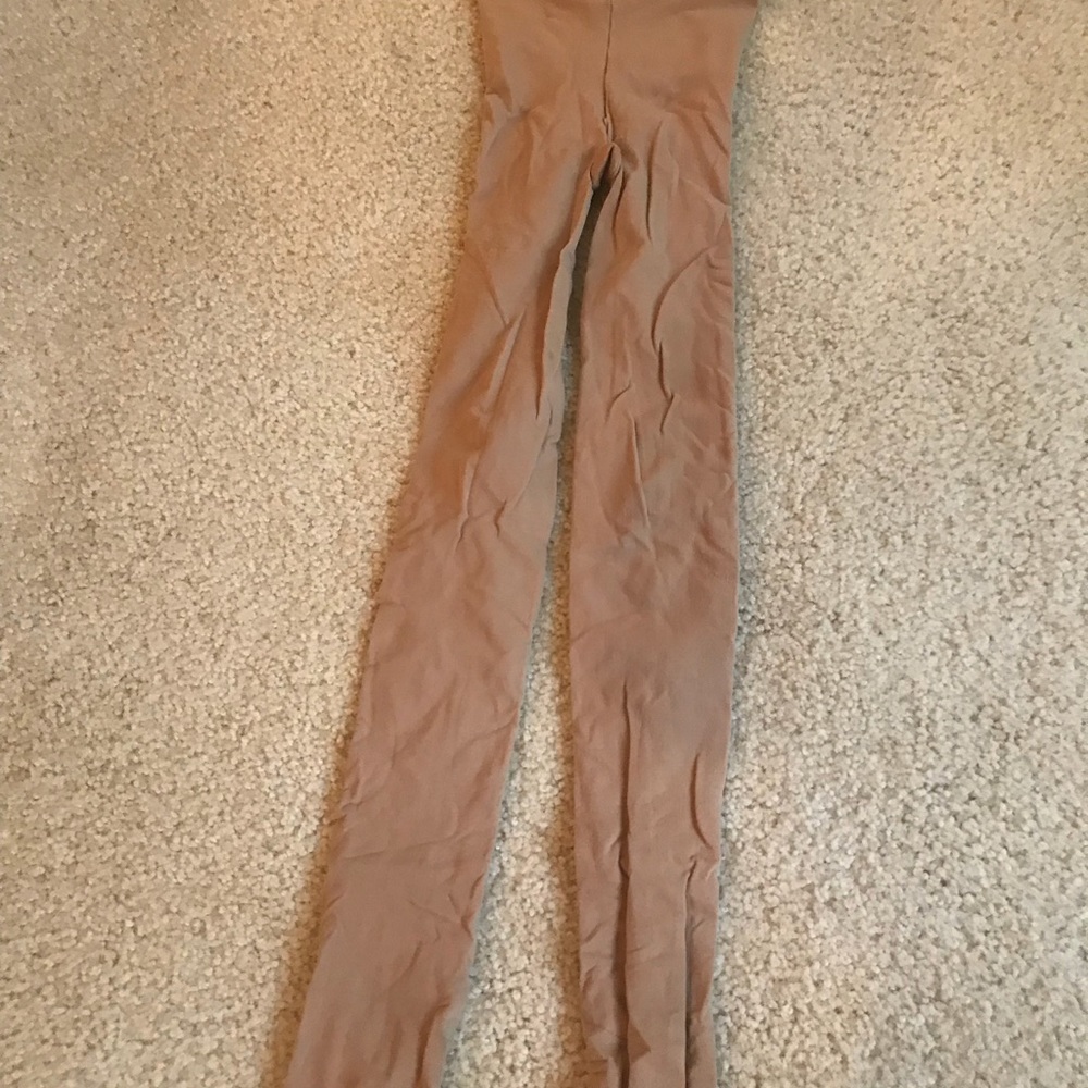capezio tan tights